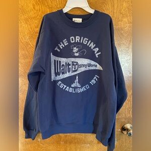 Disney World Navy Blue Sweater